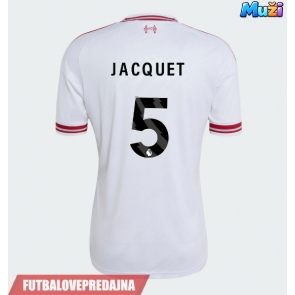 Lacne Muži Futbalové dres Liverpool Jeremy Jacquet #5 2026-27 Krátky Rukáv - Preč